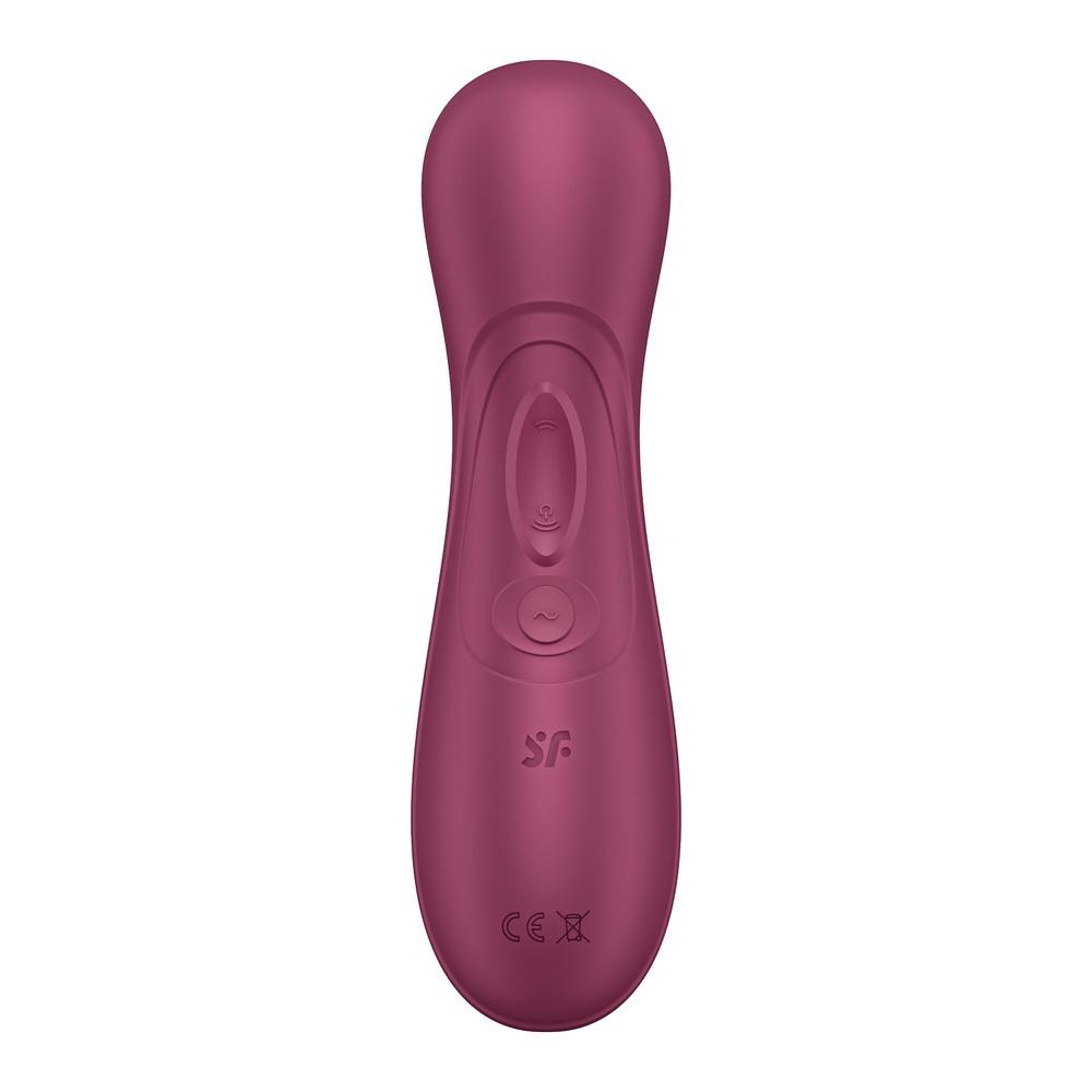 Satisfyer Pro 2 Generation 3 Bluetooth/App Stimulátor na klitoris – Wine Red