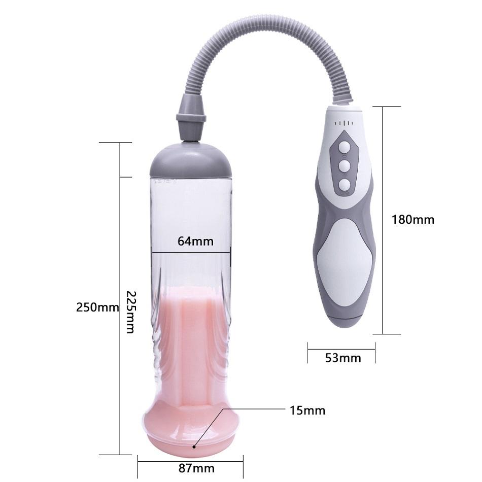 BASIC X elektronická vakuová pumpa pro muže - Obrázek 3