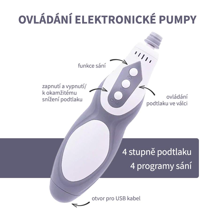 BASIC X elektronická vakuová pumpa pro muže - Obrázek 4