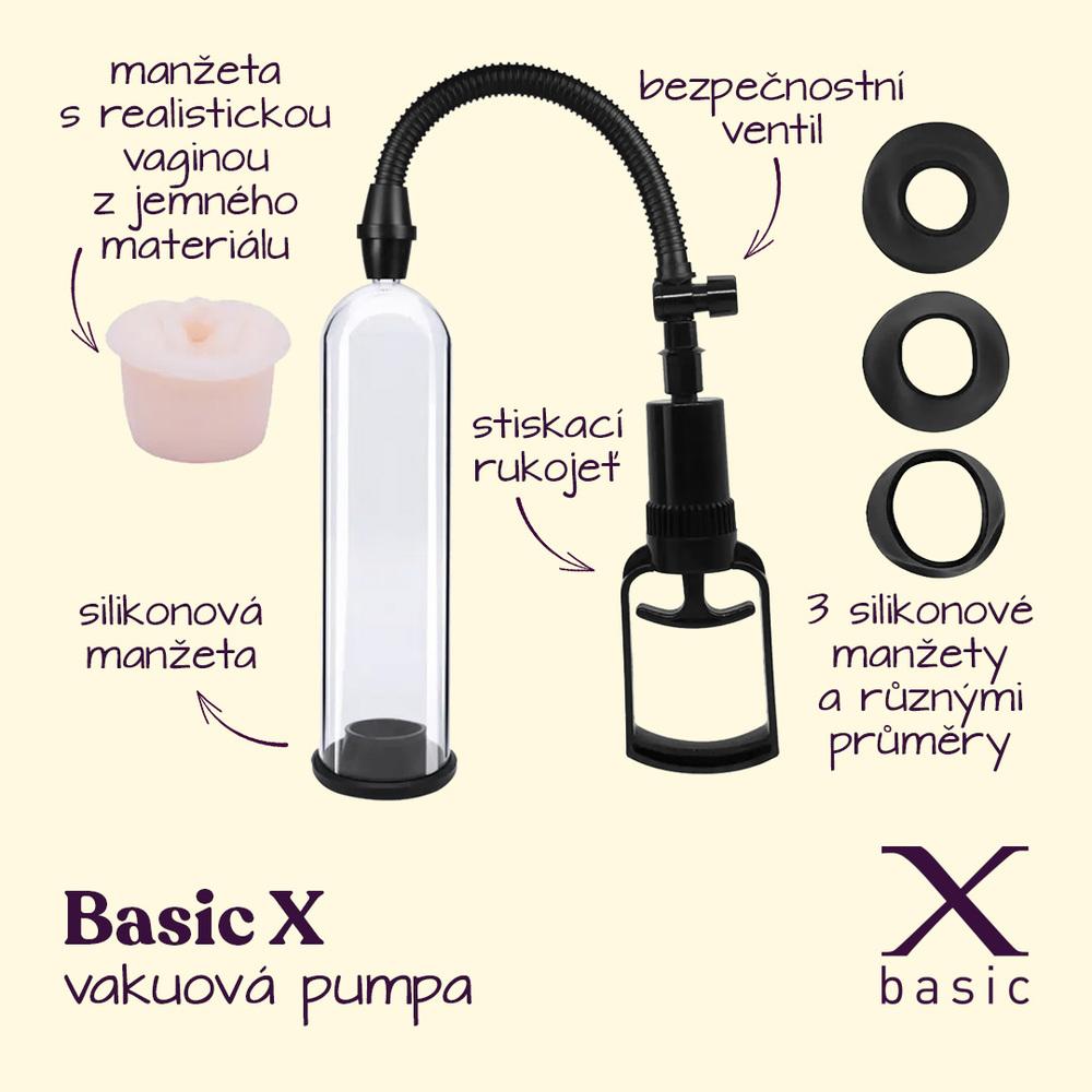 BASIC X vakuová pumpa pro muže - Obrázek 2