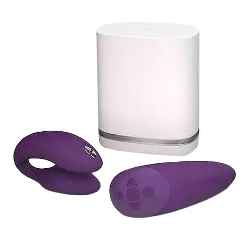 Párový vibrátor We-Vibe Chorus v elegantní fialové barvě