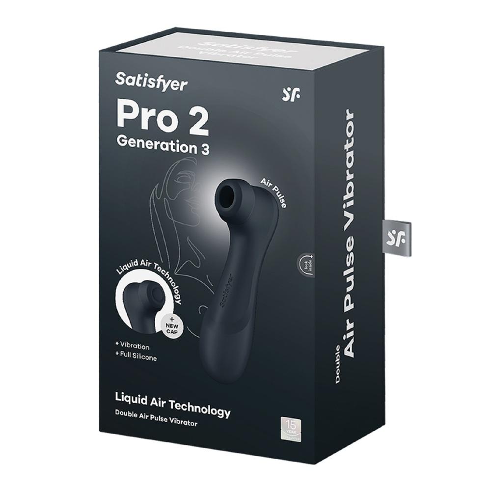 Satisfyer Pro 2 Generation 3 Stimulátor na klitoris - Black - Image 7