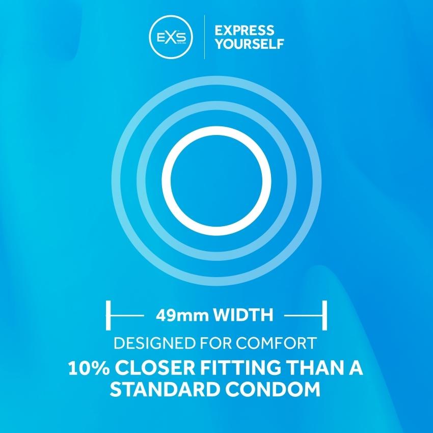 EXS Snug Fit Kondomy 12 ks - Image 4