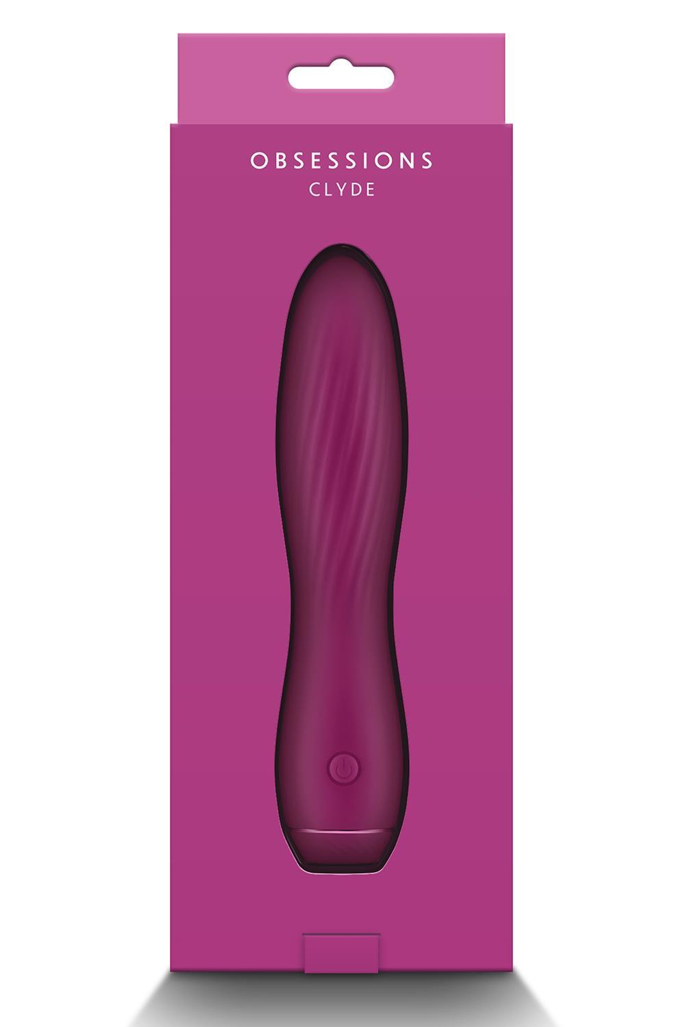 Obsessions Clyde vibrátor - tmavě růžový - Image 4