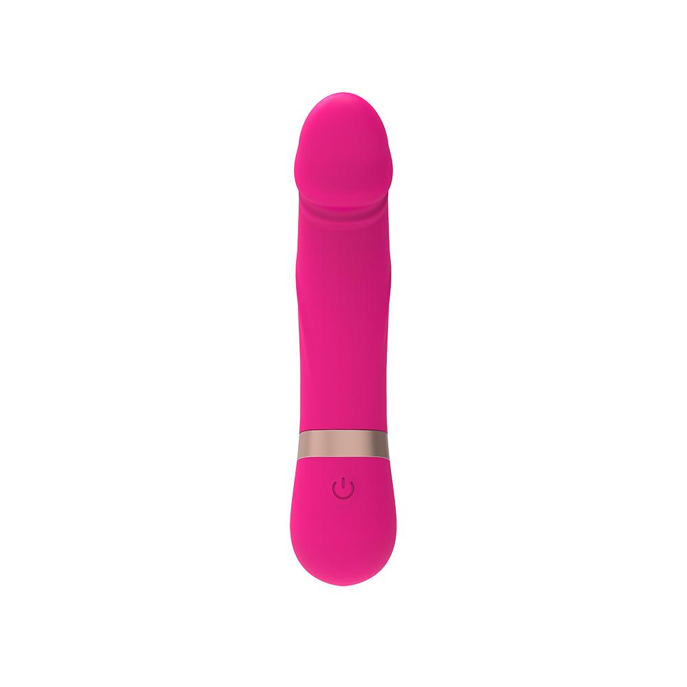 Lucius dobíjecí realistický minivibrátor růžový - Obrázek 4