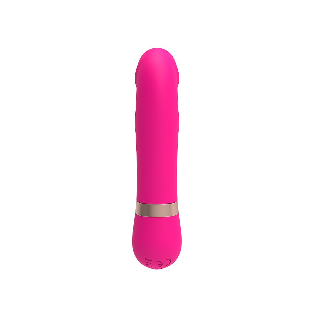 Lucius dobíjecí realistický minivibrátor růžový - Obrázek 5
