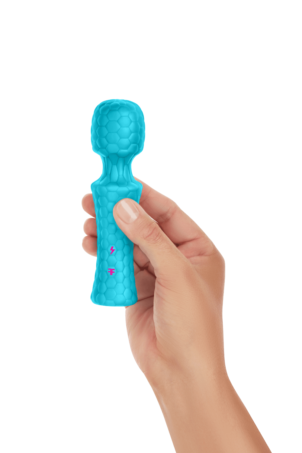 FemmeFun Ultra Mini masážní hlavice - Turquoise - Obrázek 3