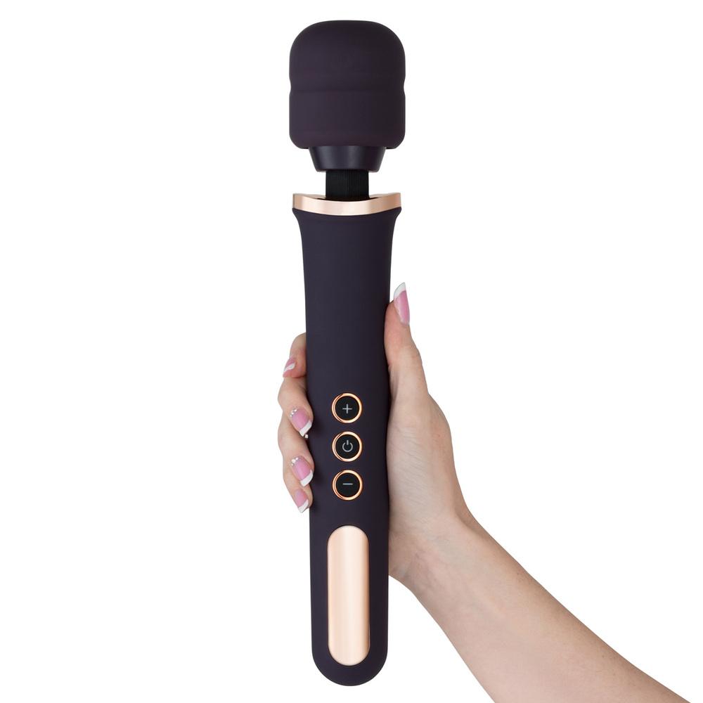 BASIC X Maddy masážní hlavice fialová