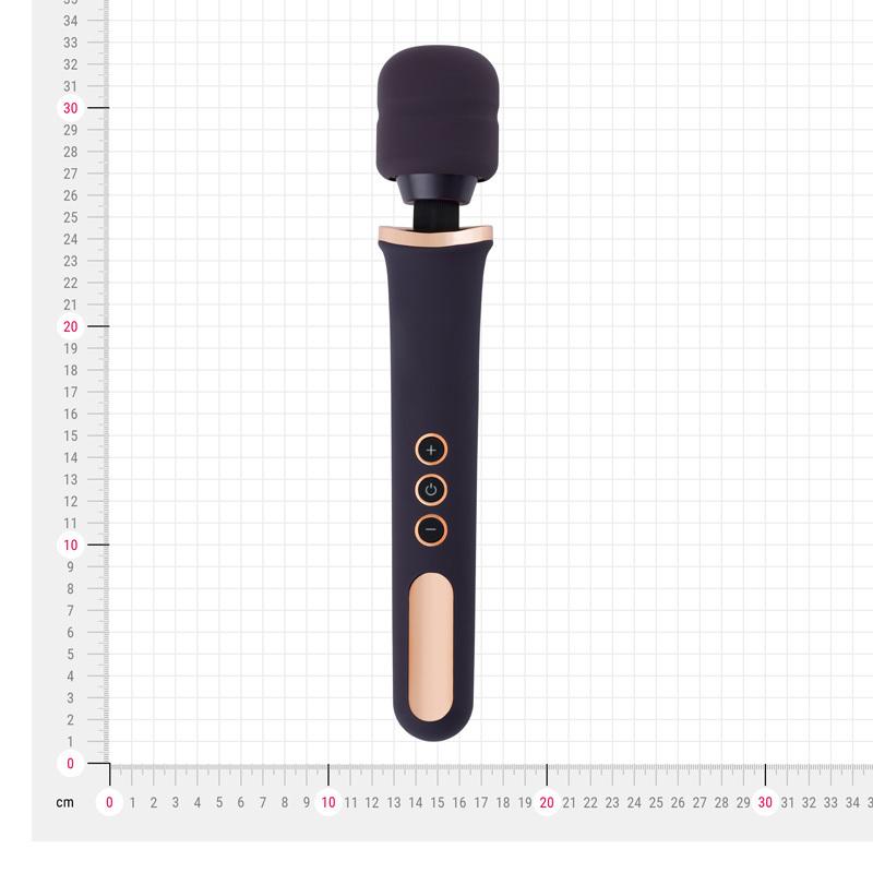 BASIC X Maddy masážní hlavice fialová