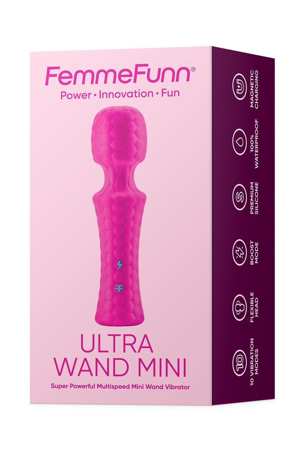 FemmeFun Ultra Mini masážní hlavice - Pink - Image 4