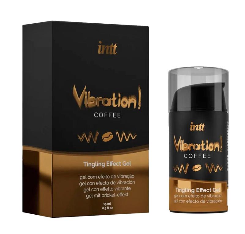Intt Vibration! - revoluční gel s tingling efektem a příjemnou kávovou vůní