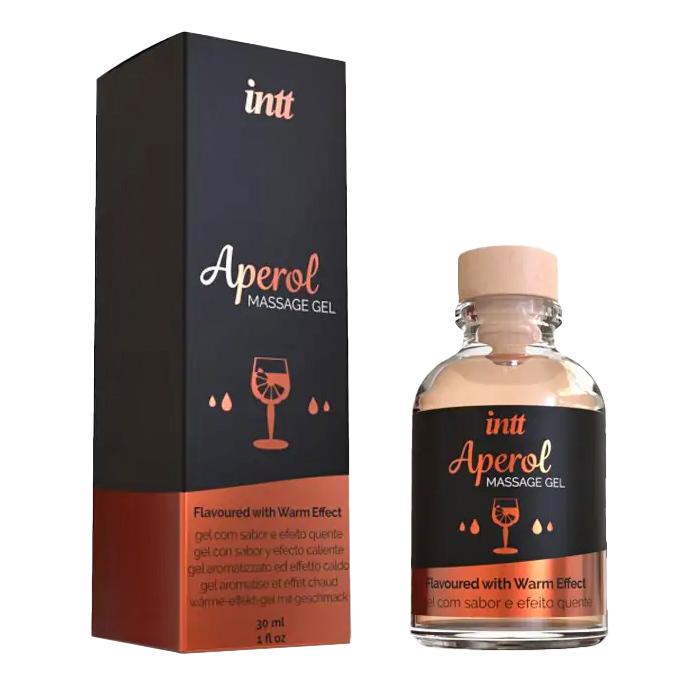 Intt Aperol Masážní gel s hřejivým efektem 30 ml