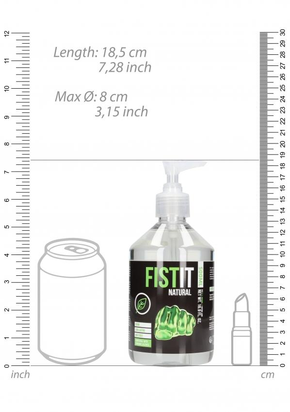 Fist-it! Natural Lubrikační gel 500 ml - Image 4