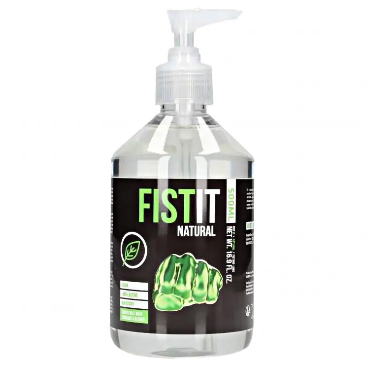 Levně Fist-it! Natural Lubrikační gel 500 ml