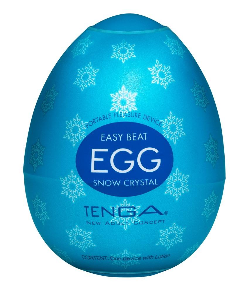 Tenga Egg Snow Crystal masturbátor s chladivým účinkem