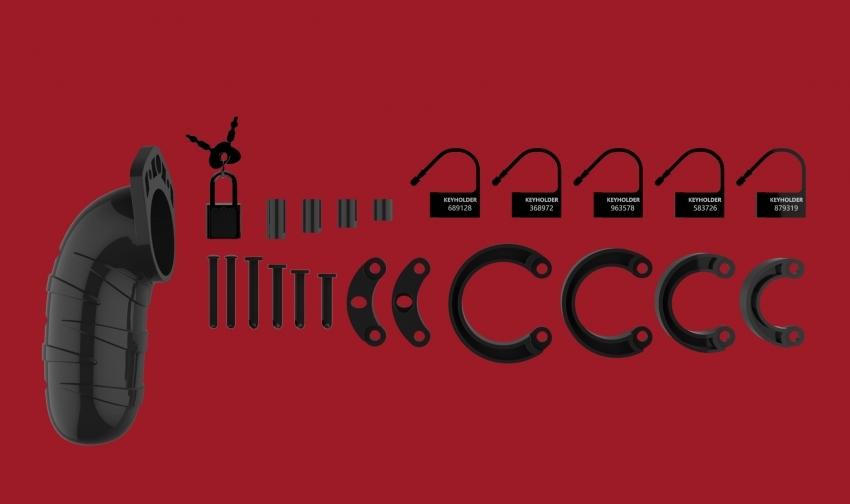 ManCage 05 Klec na penis 14 cm - černá - Obrázek 5