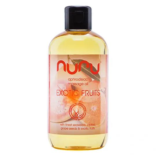 NURU Masážní olej Exotic fruits 250 ml
