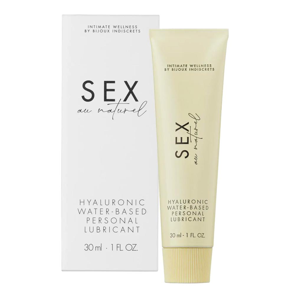 Levně Bijoux Indiscrets Sex Au Naturel Hyaluronic Water-Based Personal Lubricant 30 ml