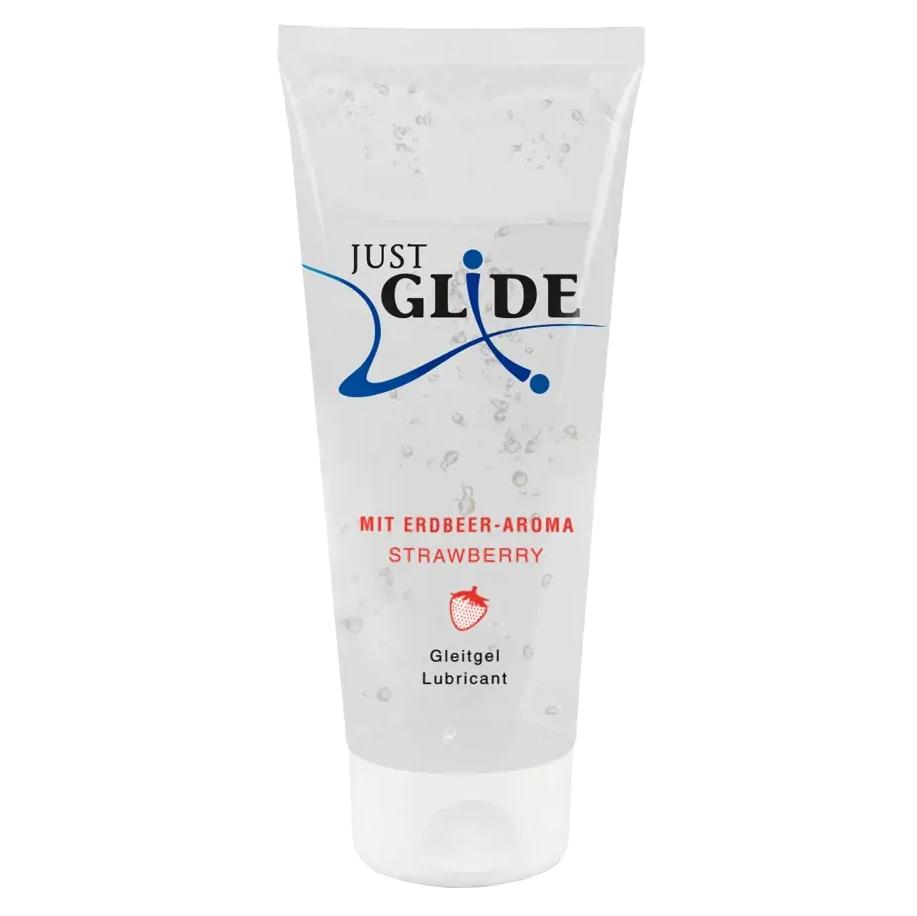 Just Glide Lubrikační gel - jahoda 200 ml