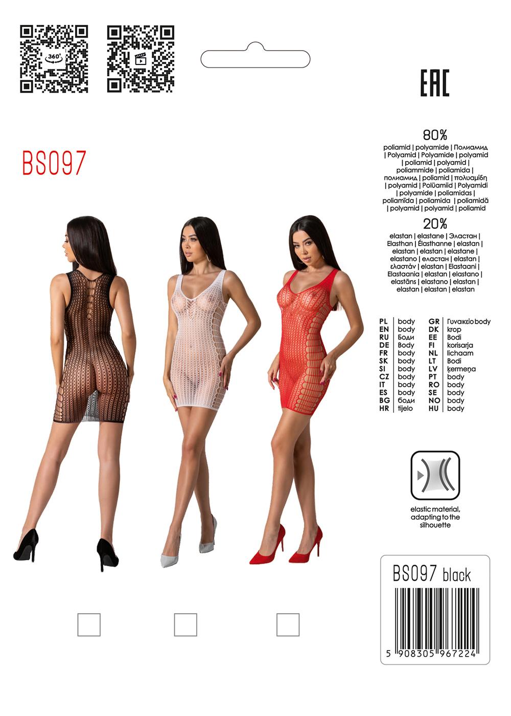 Passion Minišaty BS097 bílé