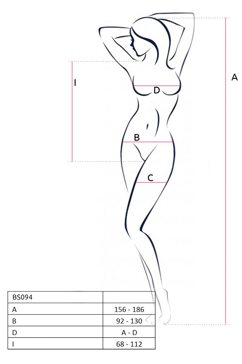 Passion body BS094 černé - Image 5