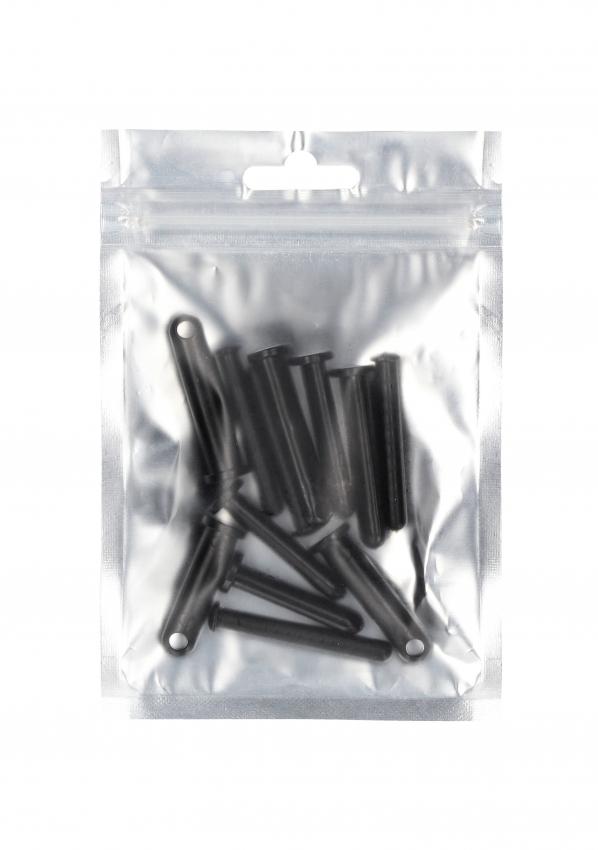 ManCage Náhradní upevňovací kolíky ke kleci na penis - černé - Image 2