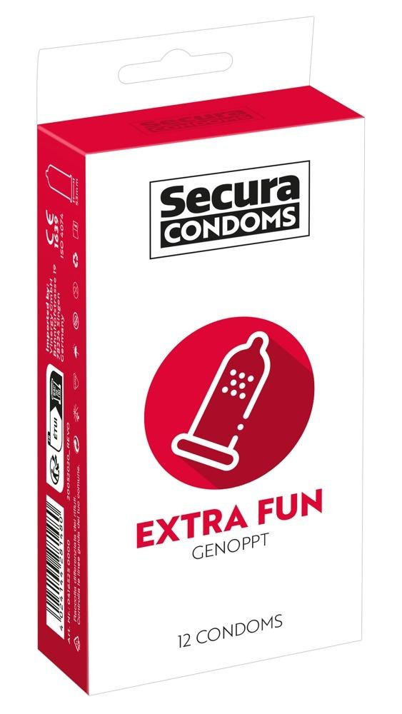 Secura kondomy Extra Fun 12 ks