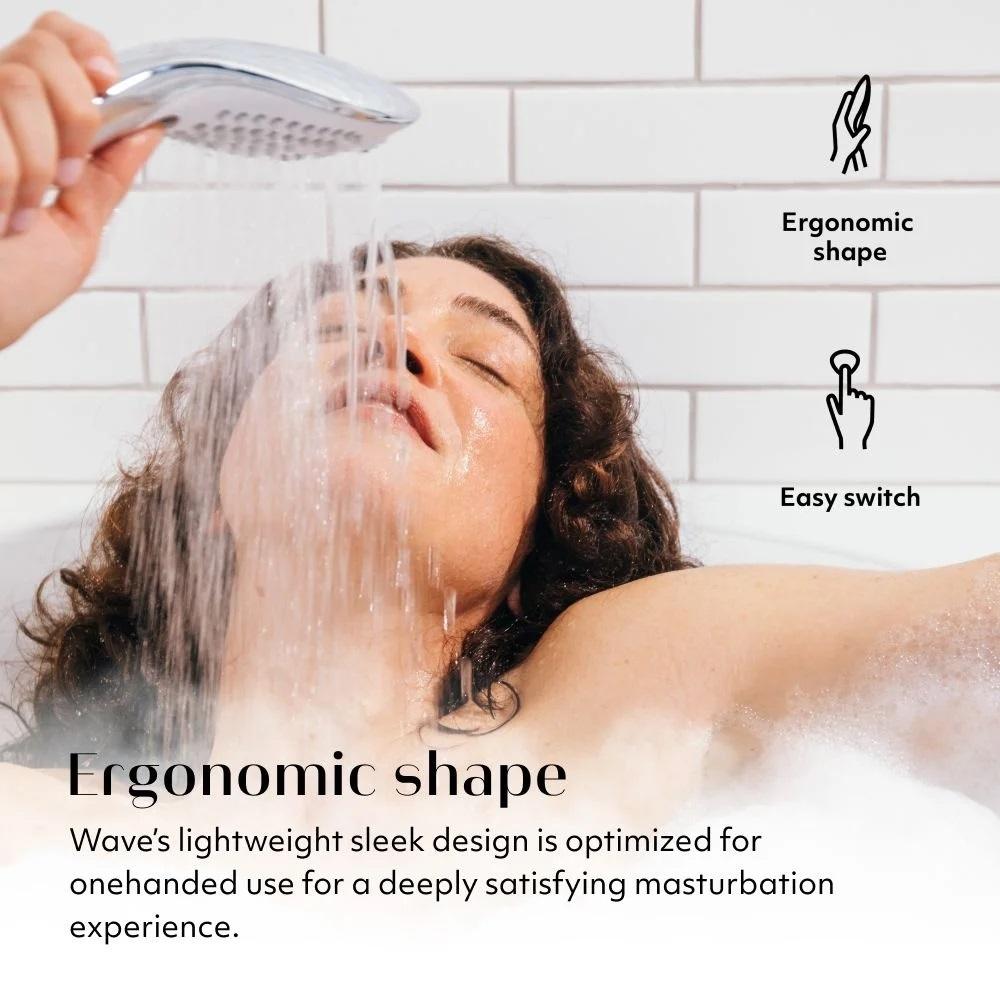 Womanizer Wave sprchová hlavice - Chrome - Image 6