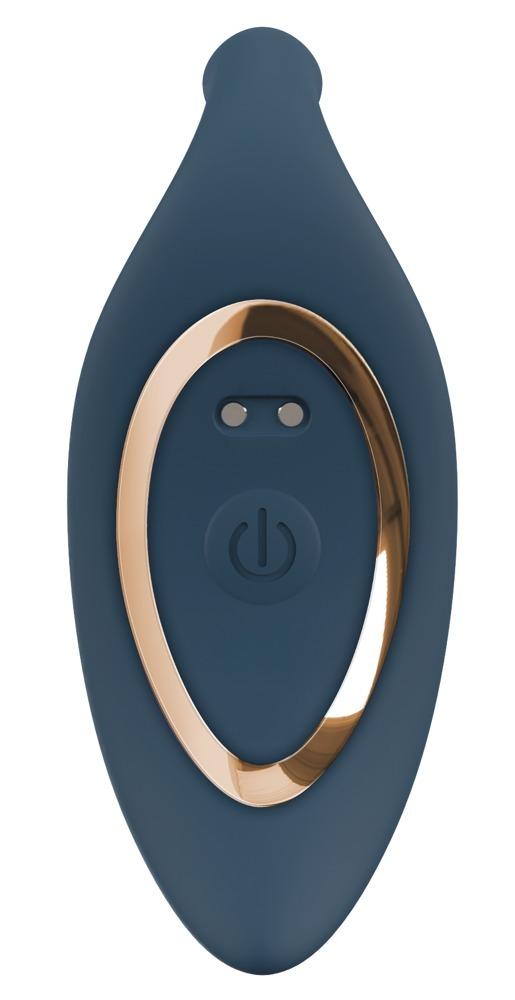 ANOS RC Vibrační anální kolík s přirážením