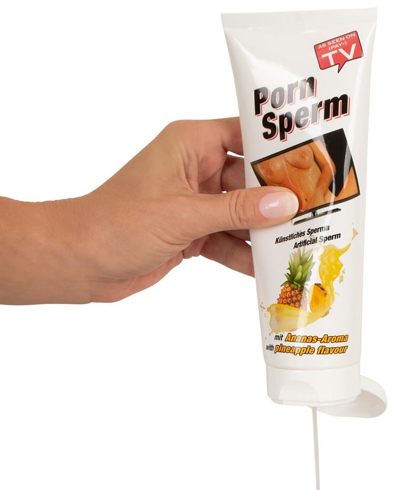 Porn Sperm Falešné sperma s vůní ananasu 250 ml