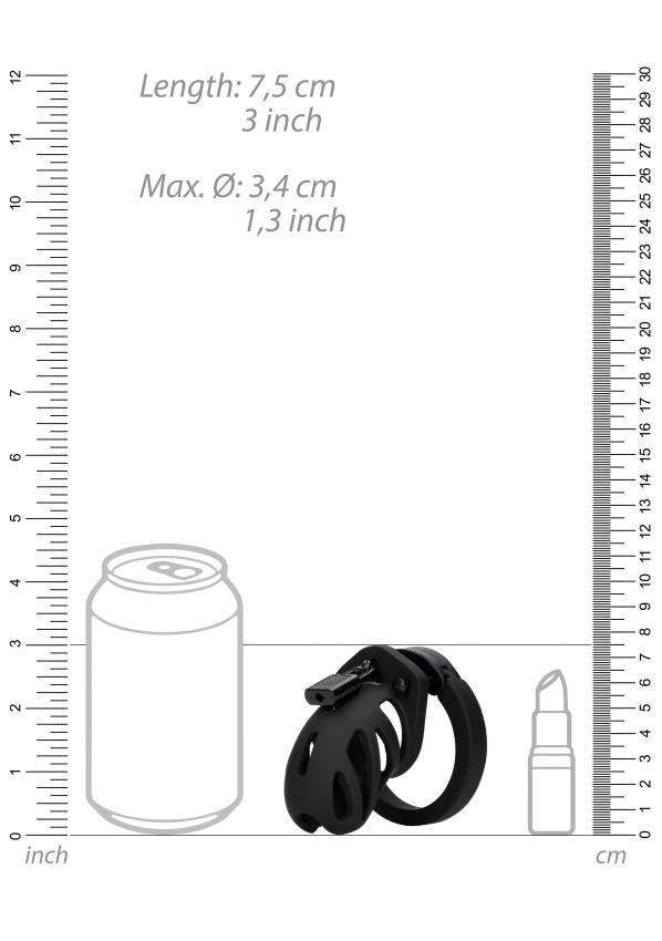 ManCage 23 Klec na penis 6,7 cm - černá (obrázek 8)