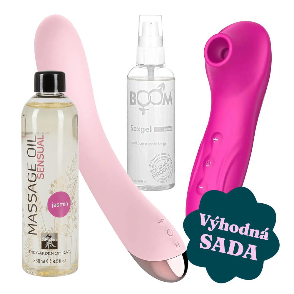 Balíček erotických hraček pro NI pro obohacení intimního života.