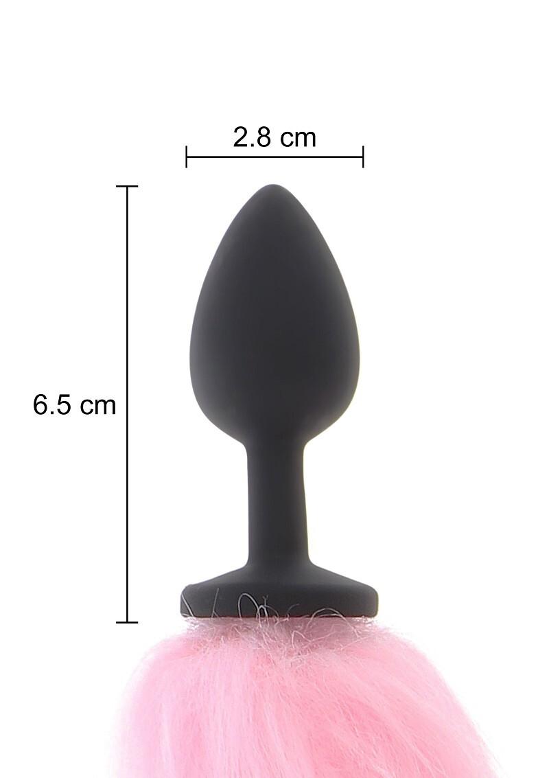 Taboom Unicorn Anální kolík se svítícím ocasem LED - Image 3