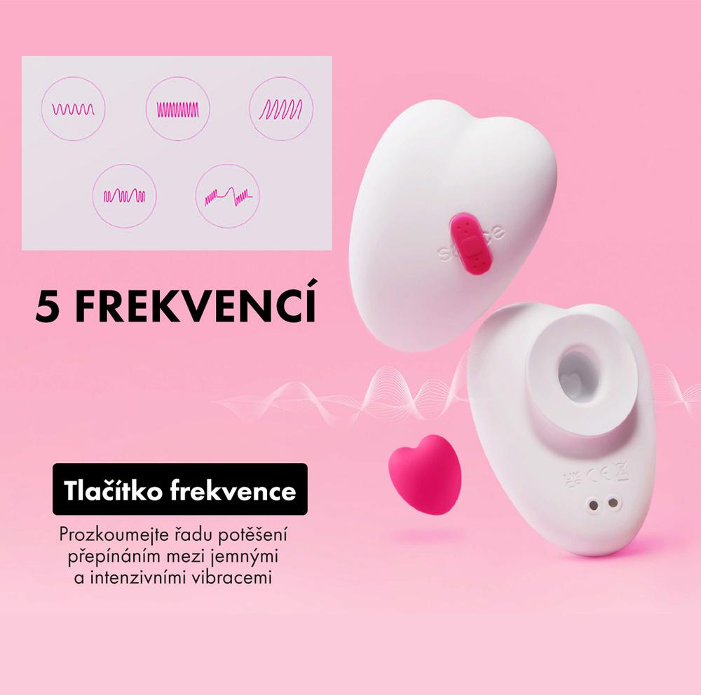 SAUCE SweetHeart Hi-Tech suction vibrátor - Obrázek 7