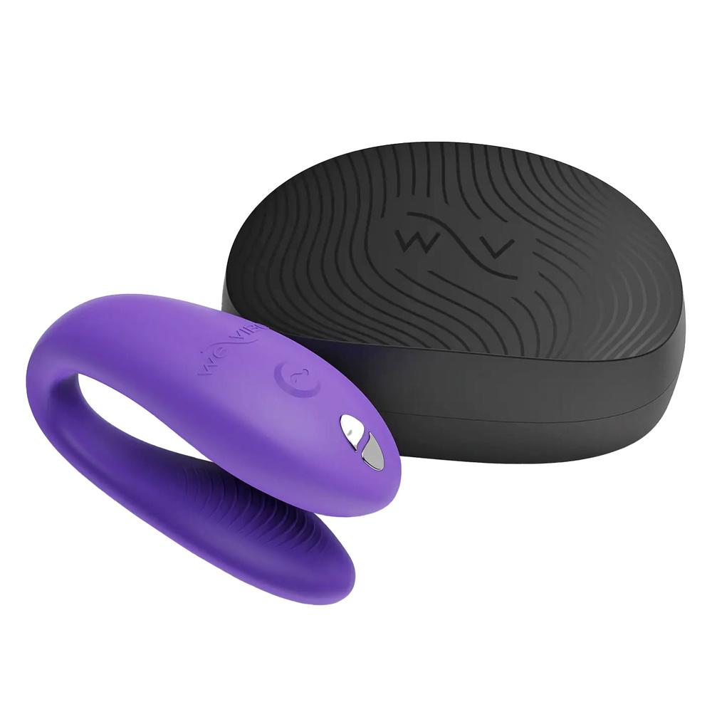We-Vibe Sync GO párový vibrátor v purpurové barvě