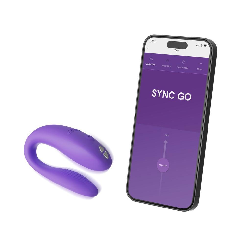 We-vibe Sync GO párový vibrátor - Purple - Obrázek 7