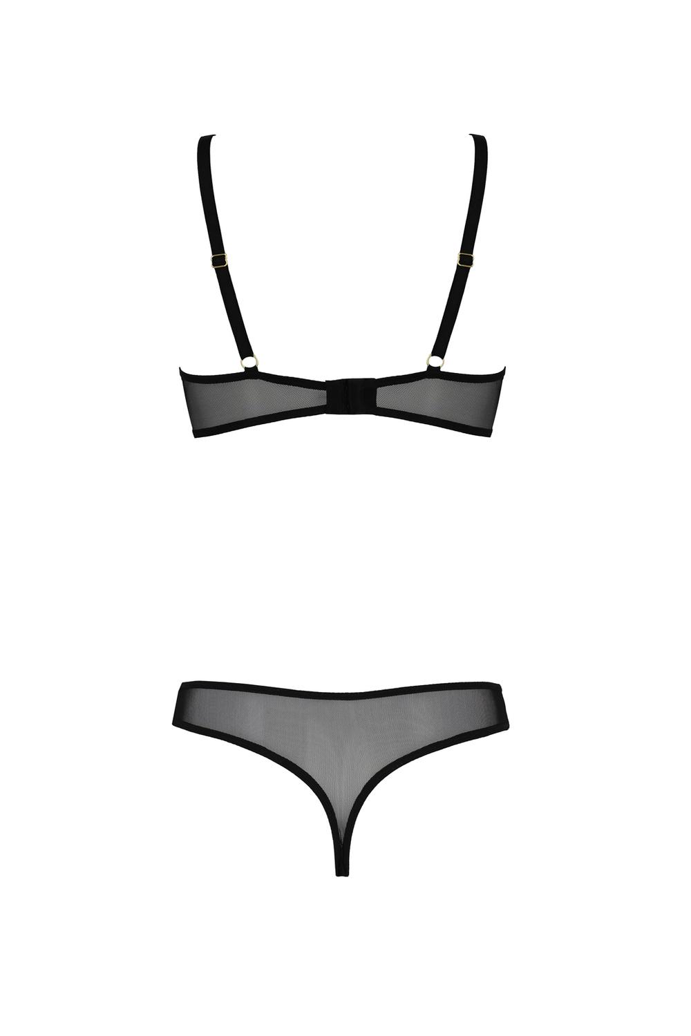 Passion Marina body - černé: S/M - Obrázek 4