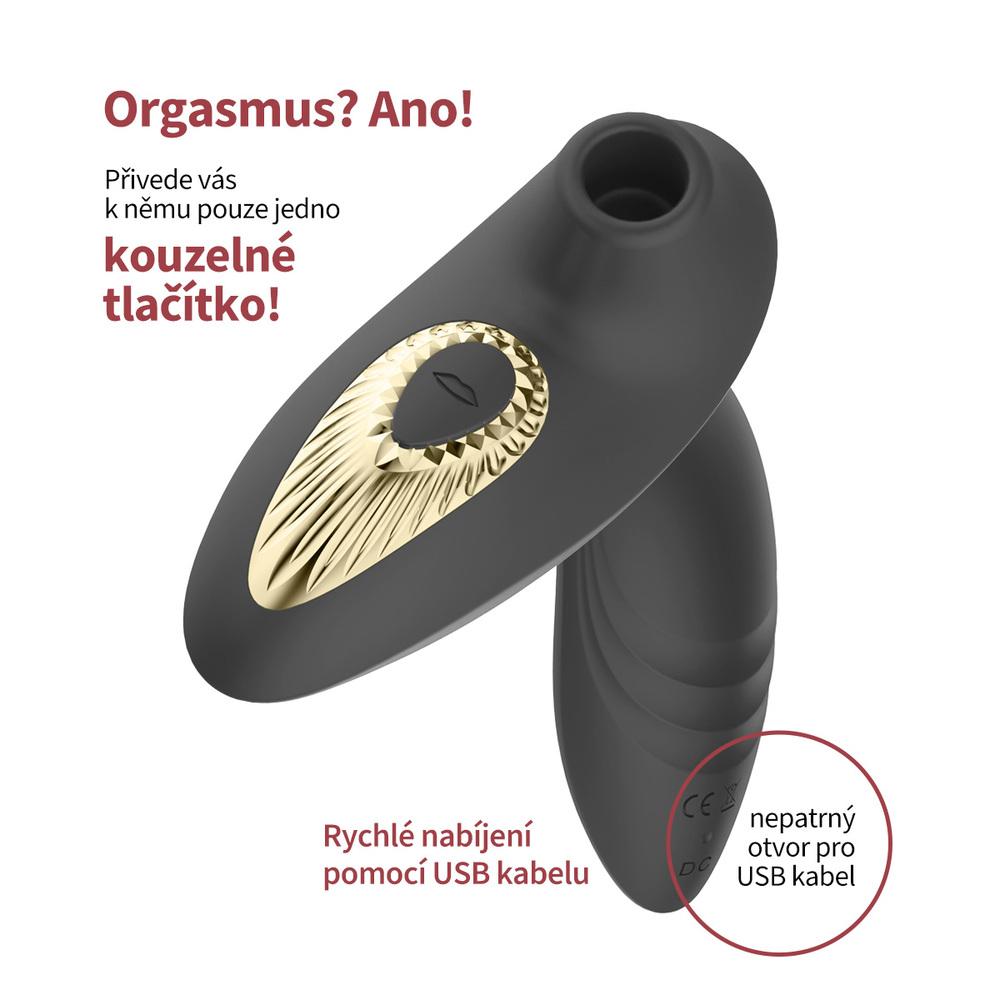 BASIC X Mesdames podtlakový stimulátor klitorisu černý - Image 4