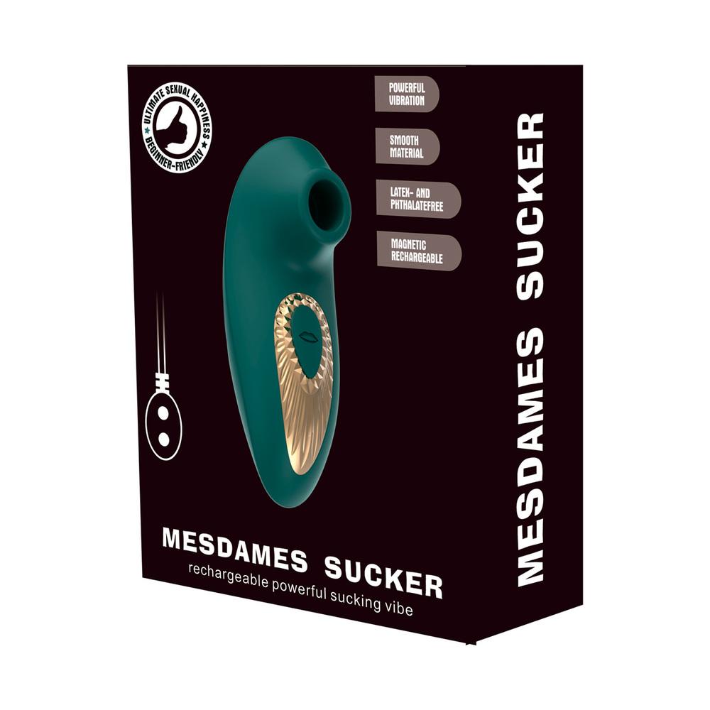 BASIC X Mesdames podtlakový stimulátor klitorisu černý