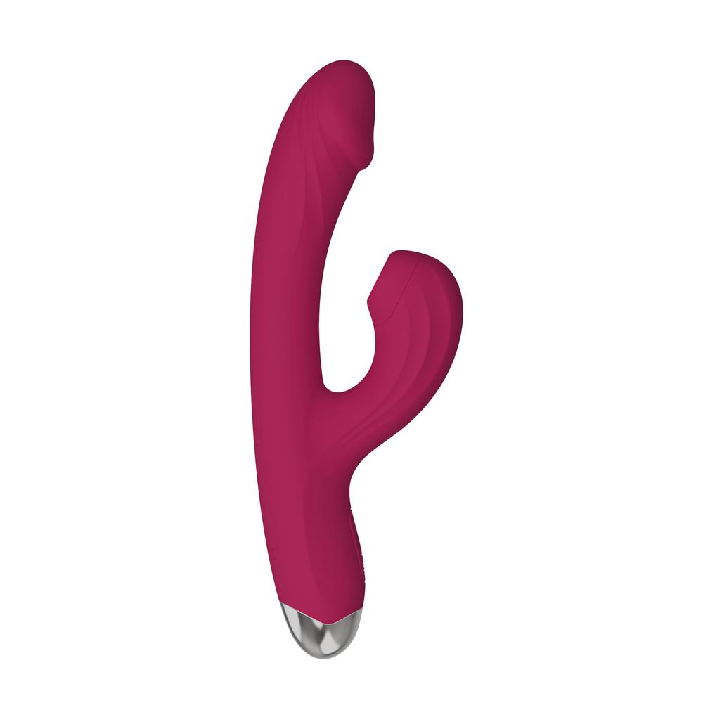 BASIC X vibrátor rabbit s podlakovým stimulátorem klitorisu růžový - Image 6