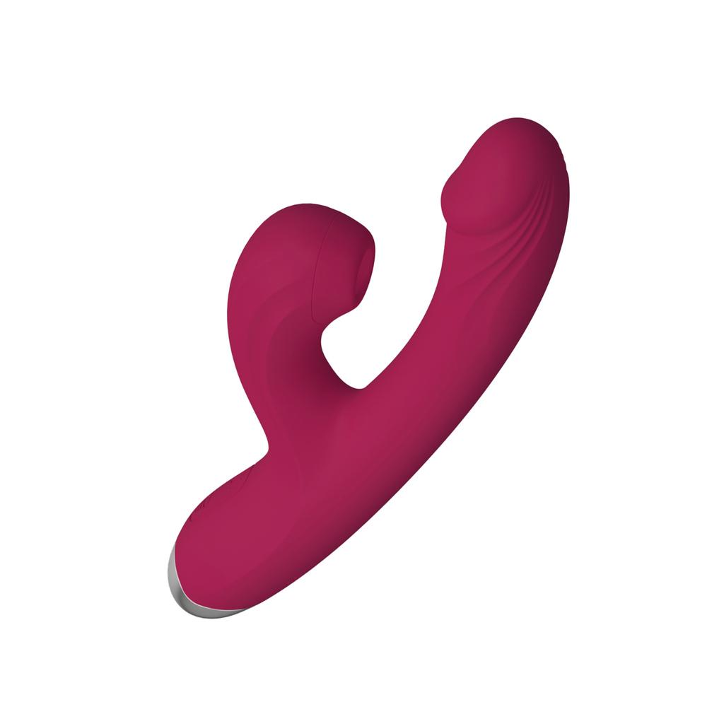 BASIC X vibrátor rabbit s podlakovým stimulátorem klitorisu růžový