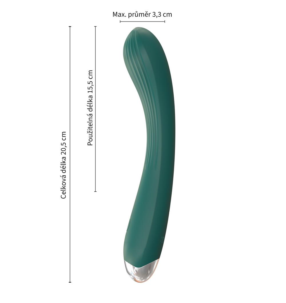 BASIC X Taylor vibrátor zelený - Obrázek 3