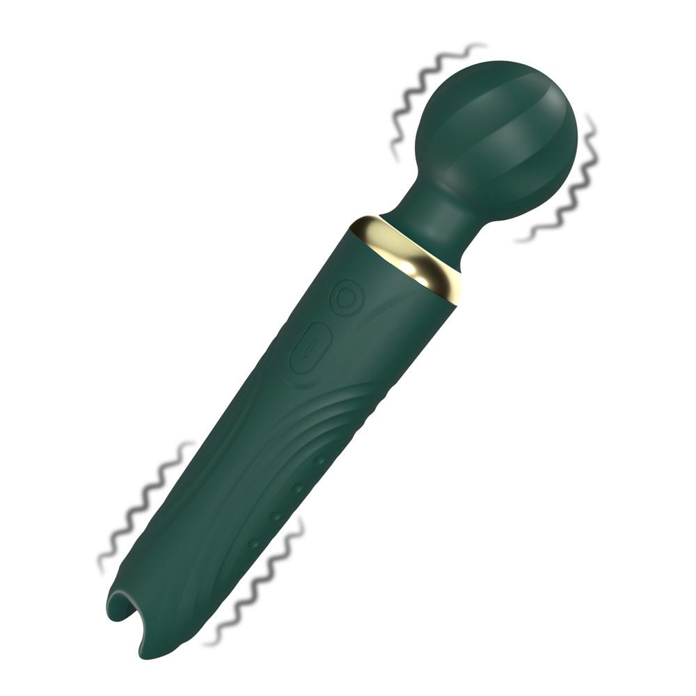 BASIC X Elisa oboustranná masážní hlavice zelená