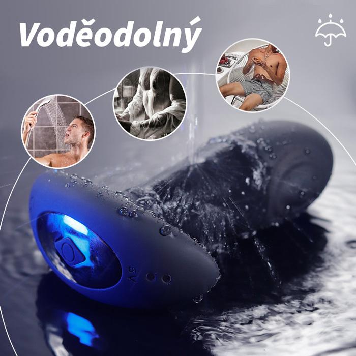 BASIC X Reggie vibrační anální kolík černý