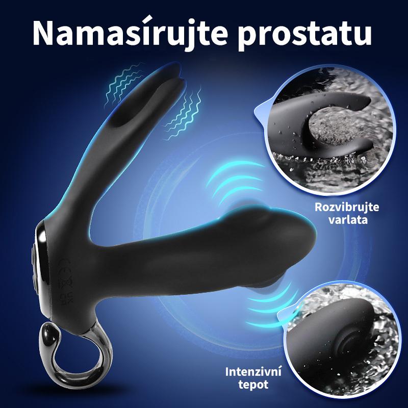 BASIC X Bump stimulátor prostaty černý - Obrázek 6