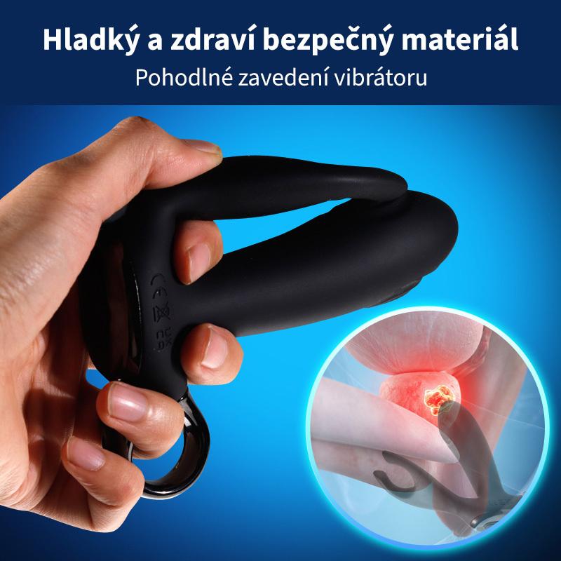 BASIC X Bump stimulátor prostaty černý