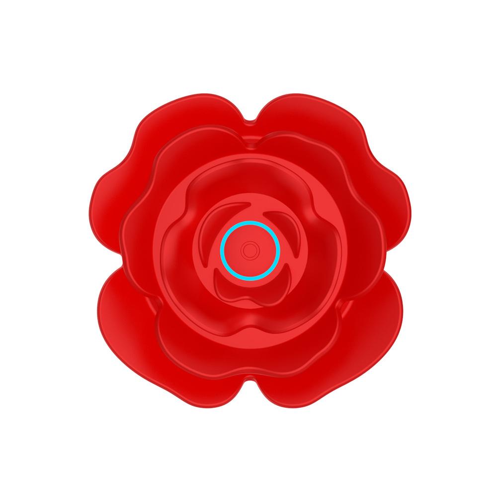 BASIC X rotační a vibrační anální kolík červený