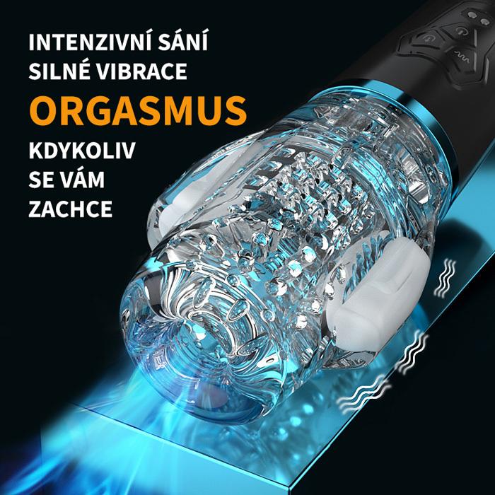 BASIC X Elias vibrační masturbátor