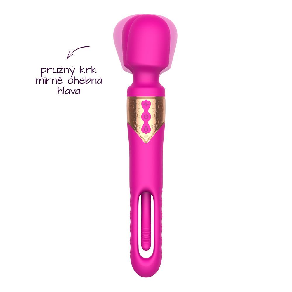 BASIC X Ellie masážní hlavice růžová - Obrázek 4