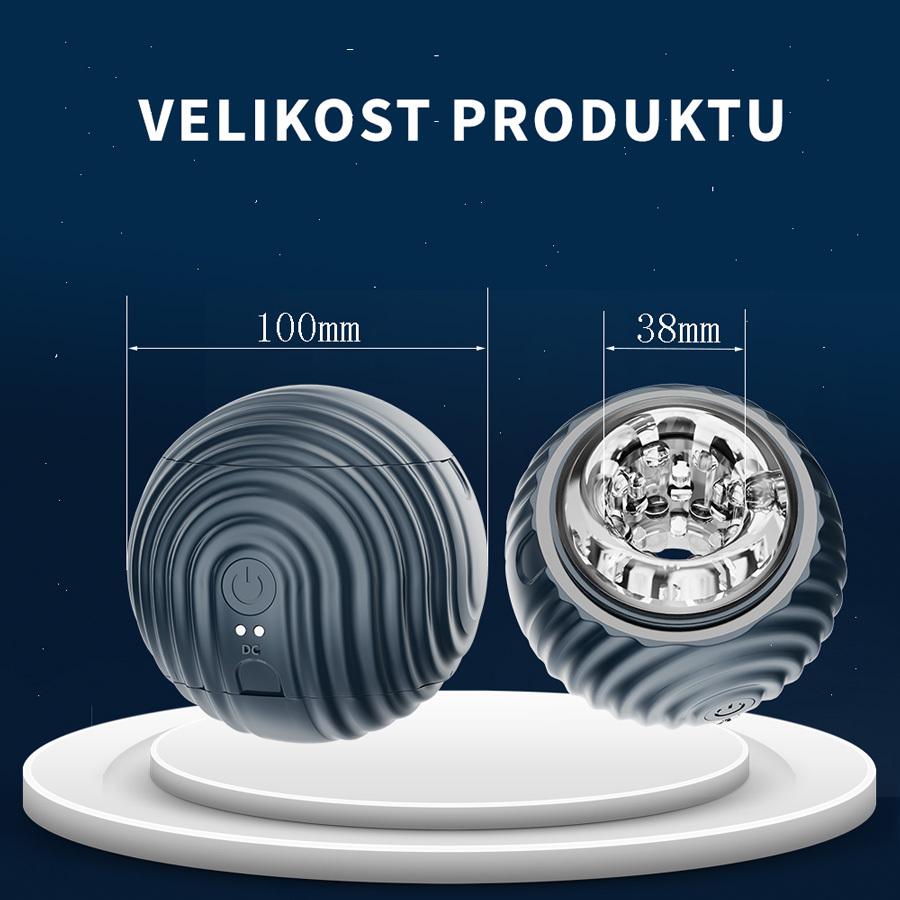 BASIC X vibrační masturbátor modrý - Image 6